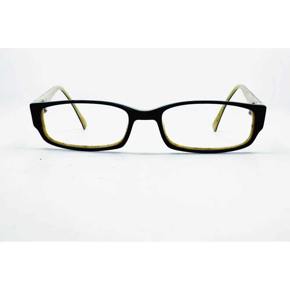 JOE Eyeglass Frames Mens Midnight Black Marbled Rectangle JOE512 140